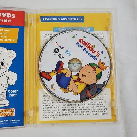 Caillou’s Pet Parade DVD (PBS Kids) - Picture 2 of 3